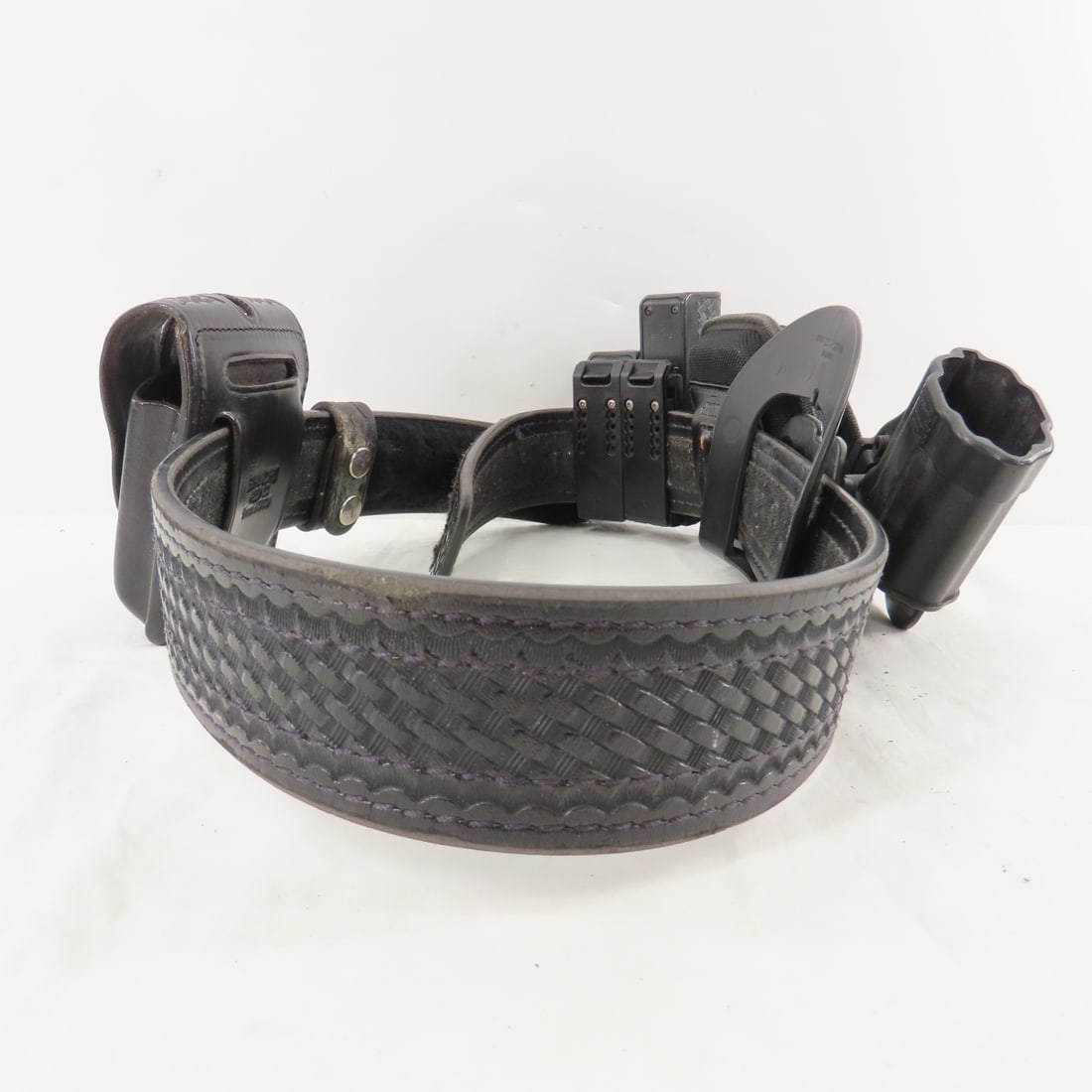 Law Enforcement Belt w/Holsters & Attachments - 4