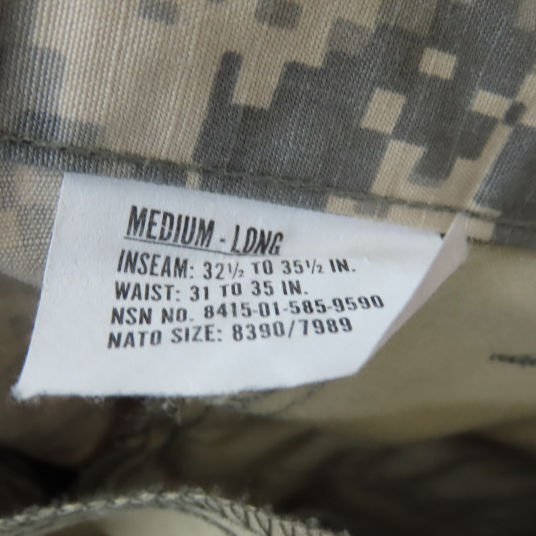 4 US Army ACU Jackets & Trousers UCP Camo - 19