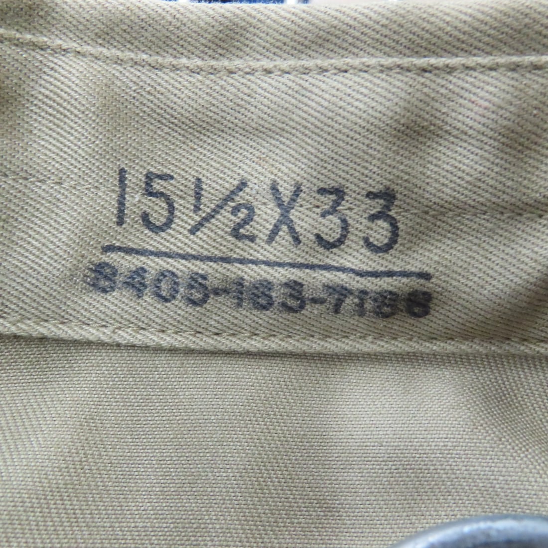 Vintage US Army Kaki Twill & Wool Shirts, Trousers - 10