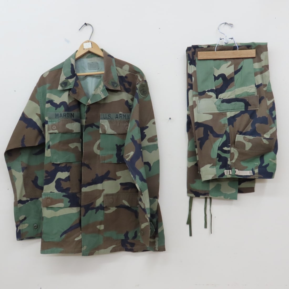 5 M/S US Army Woodland Camo BDU Jackets, Trousers - 17