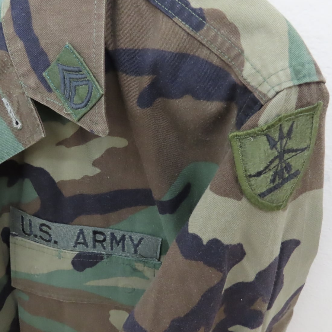 5 M/S US Army Woodland Camo BDU Jackets, Trousers - 4