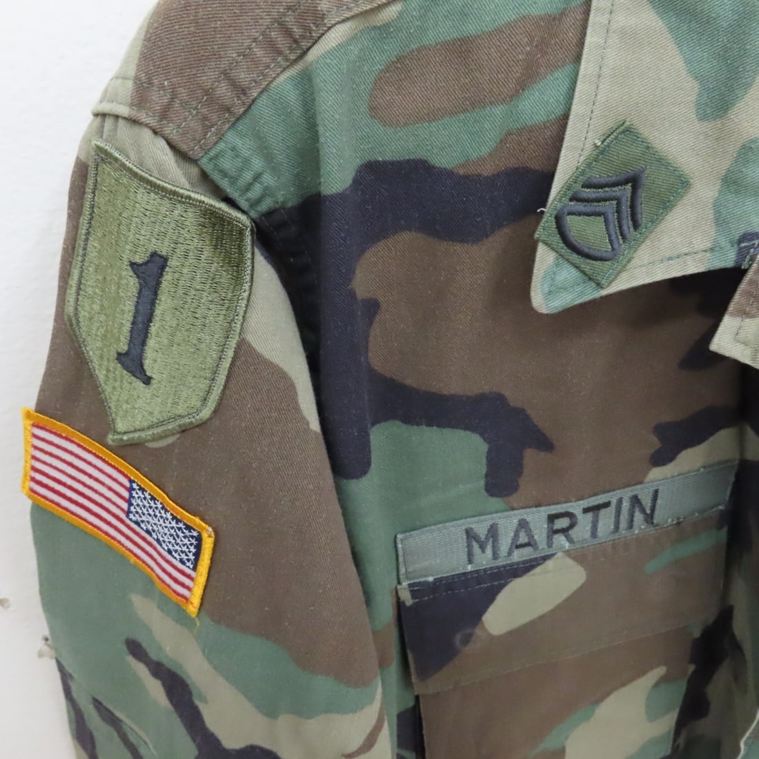 5 M/S US Army Woodland Camo BDU Jackets, Trousers - 5