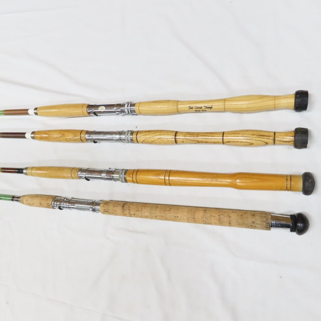 4 Vintage Trolling/Casting Rods- Pucci, Montague - 2