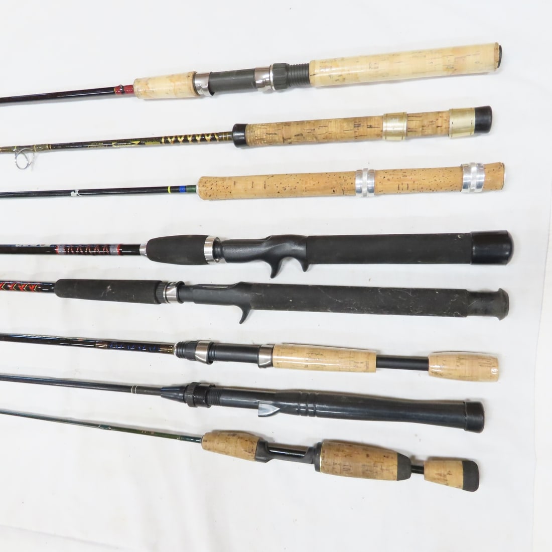 8 Fly, Spinning, Casting Fishing Poles - 2
