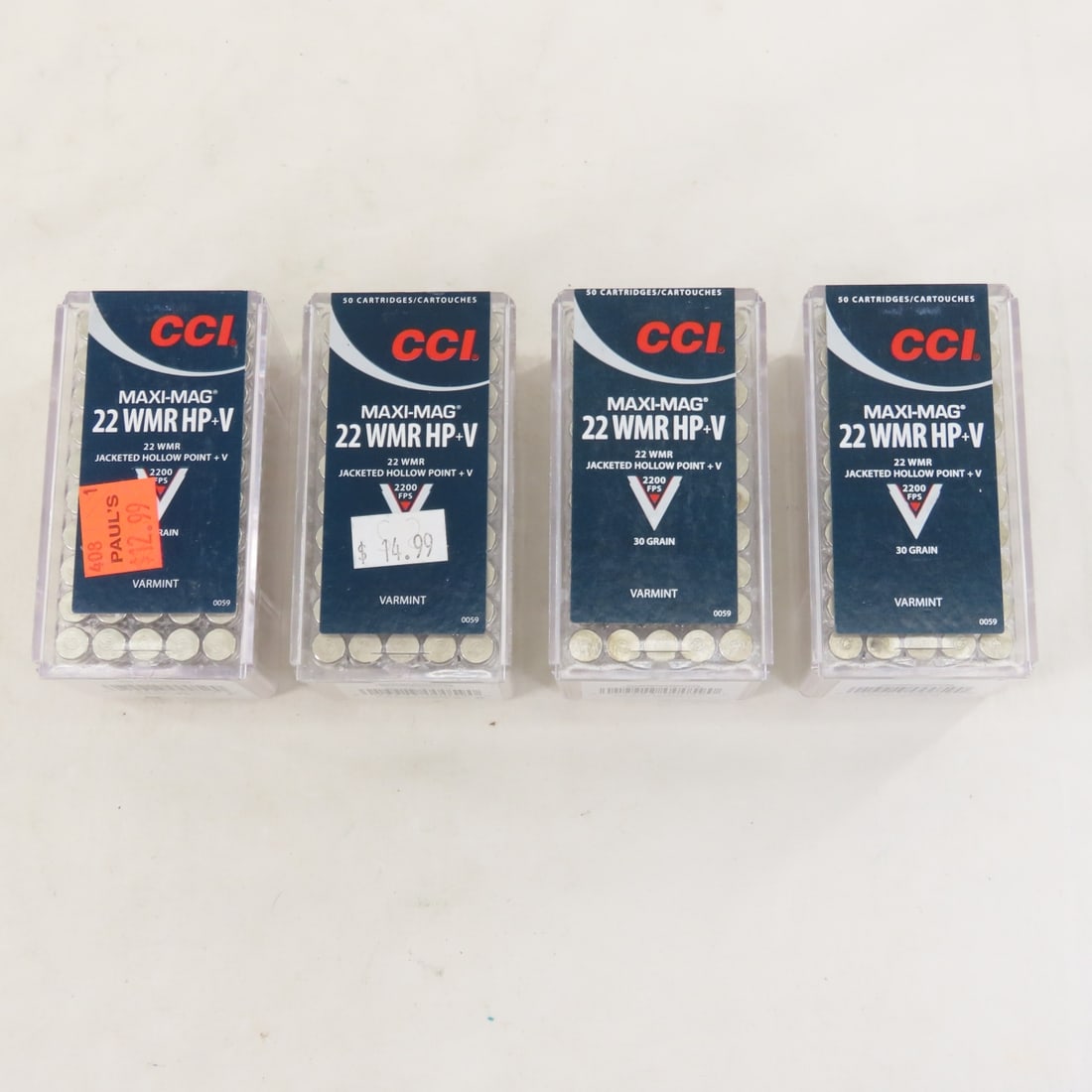 Ammunition: 500 Rounds Mixed 22 Win Mag - 2