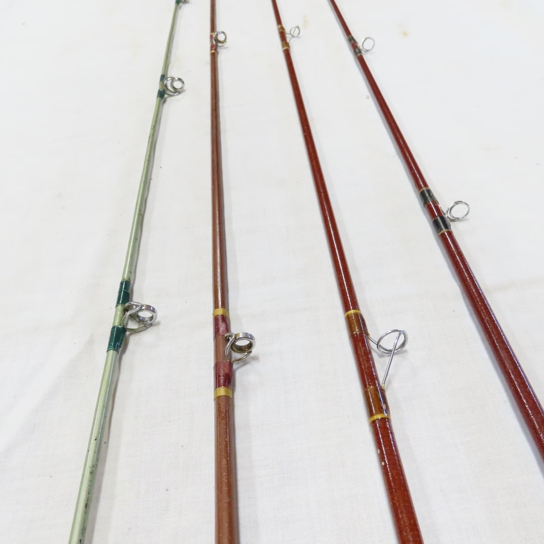 4 Vintage One-Piece Casting Rods- SilaFlex, Others - 19