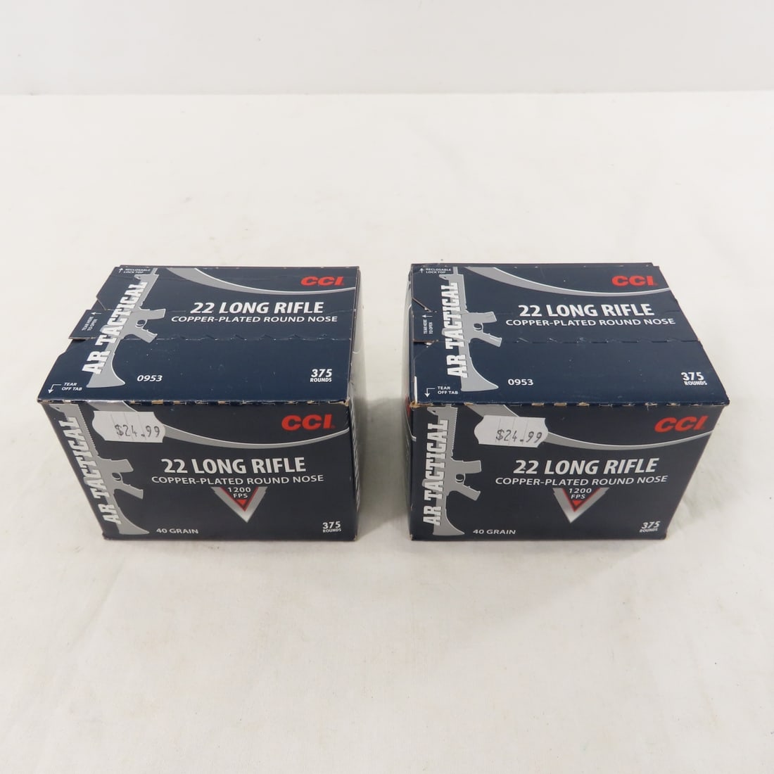 Ammunition: 950 Rounds CCI .22 LR - 2
