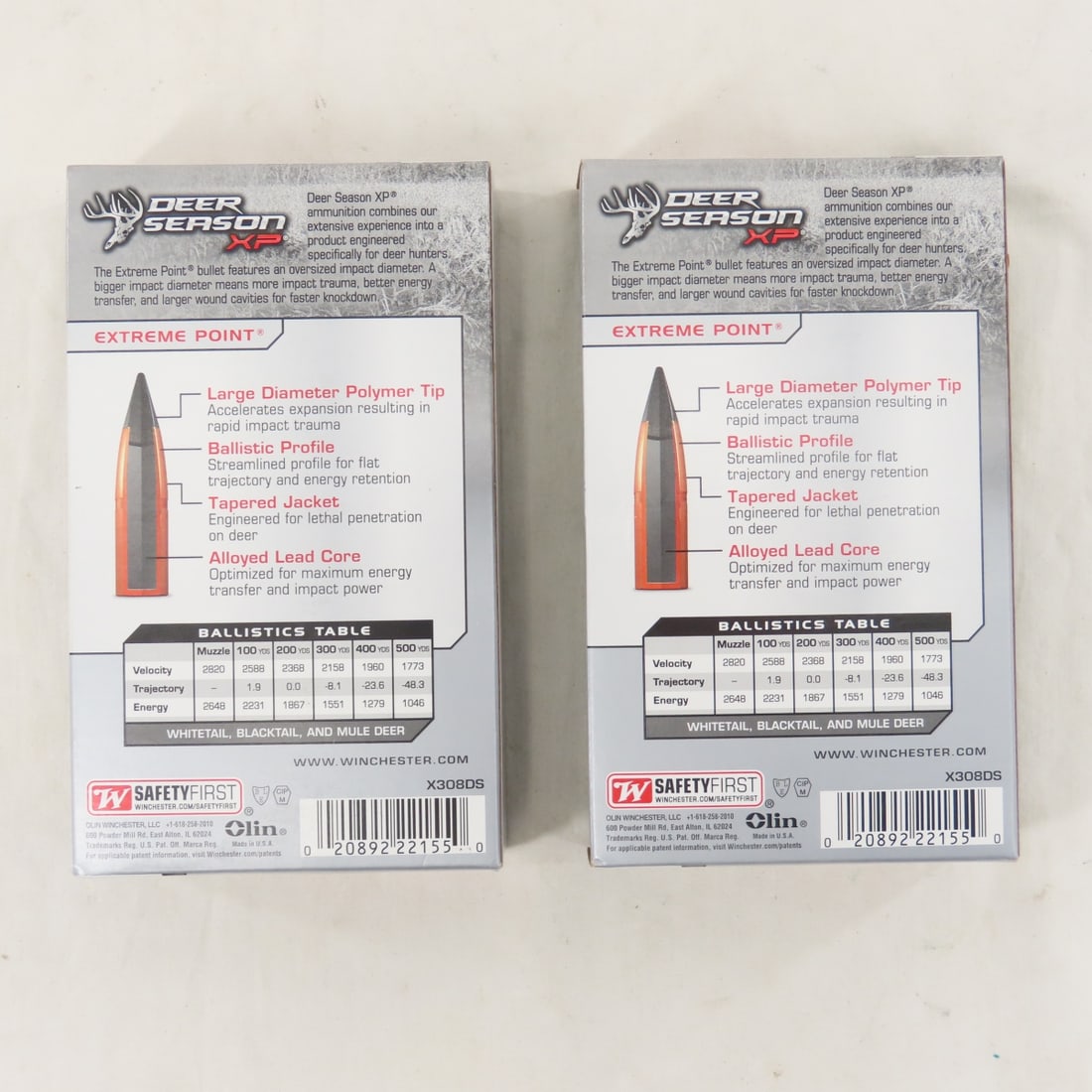 Ammunition: 60 Rds Winchester & Remington.308 Win - 3