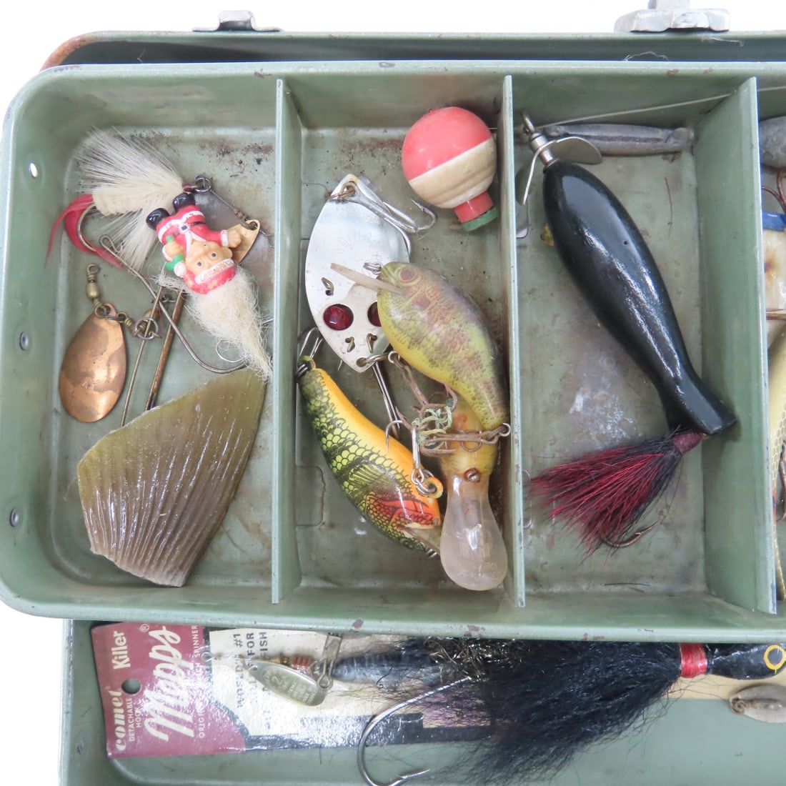 My Buddy Metal Tackle Box with lures & Gear - 2