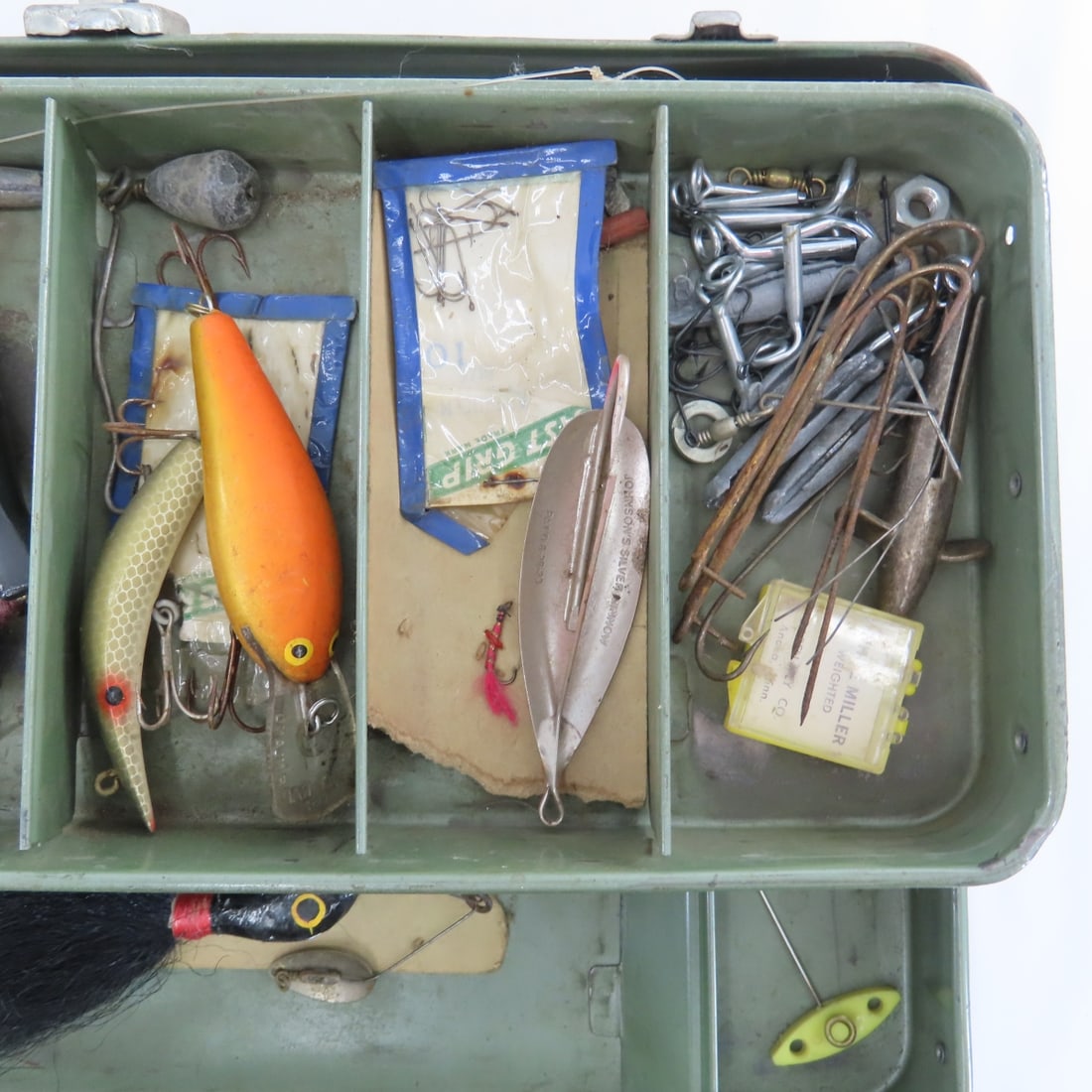 My Buddy Metal Tackle Box with lures & Gear - 3