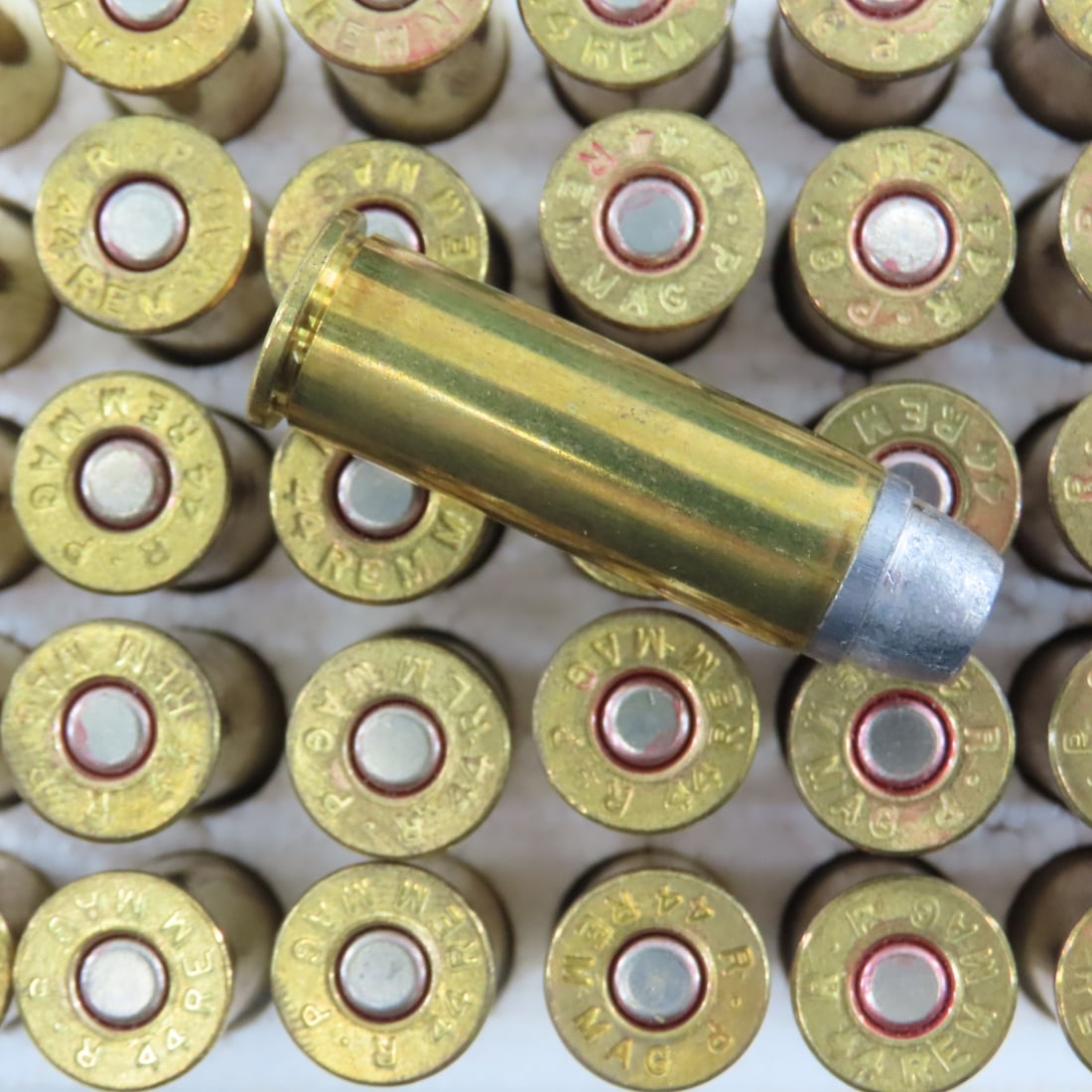 Large Pistol Brass, Primers, Powder & Bullets - 10