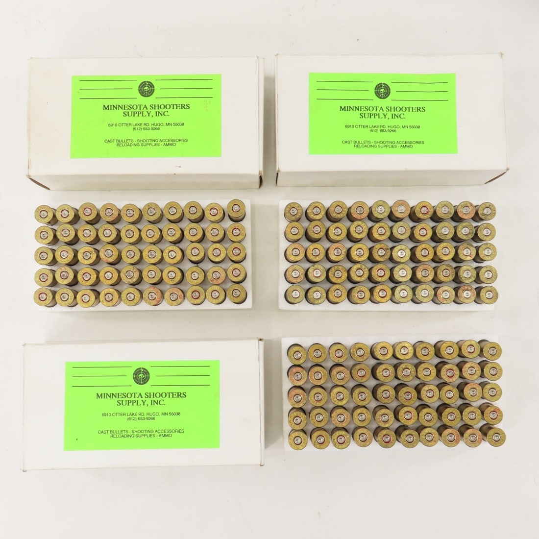 Large Pistol Brass, Primers, Powder & Bullets - 12