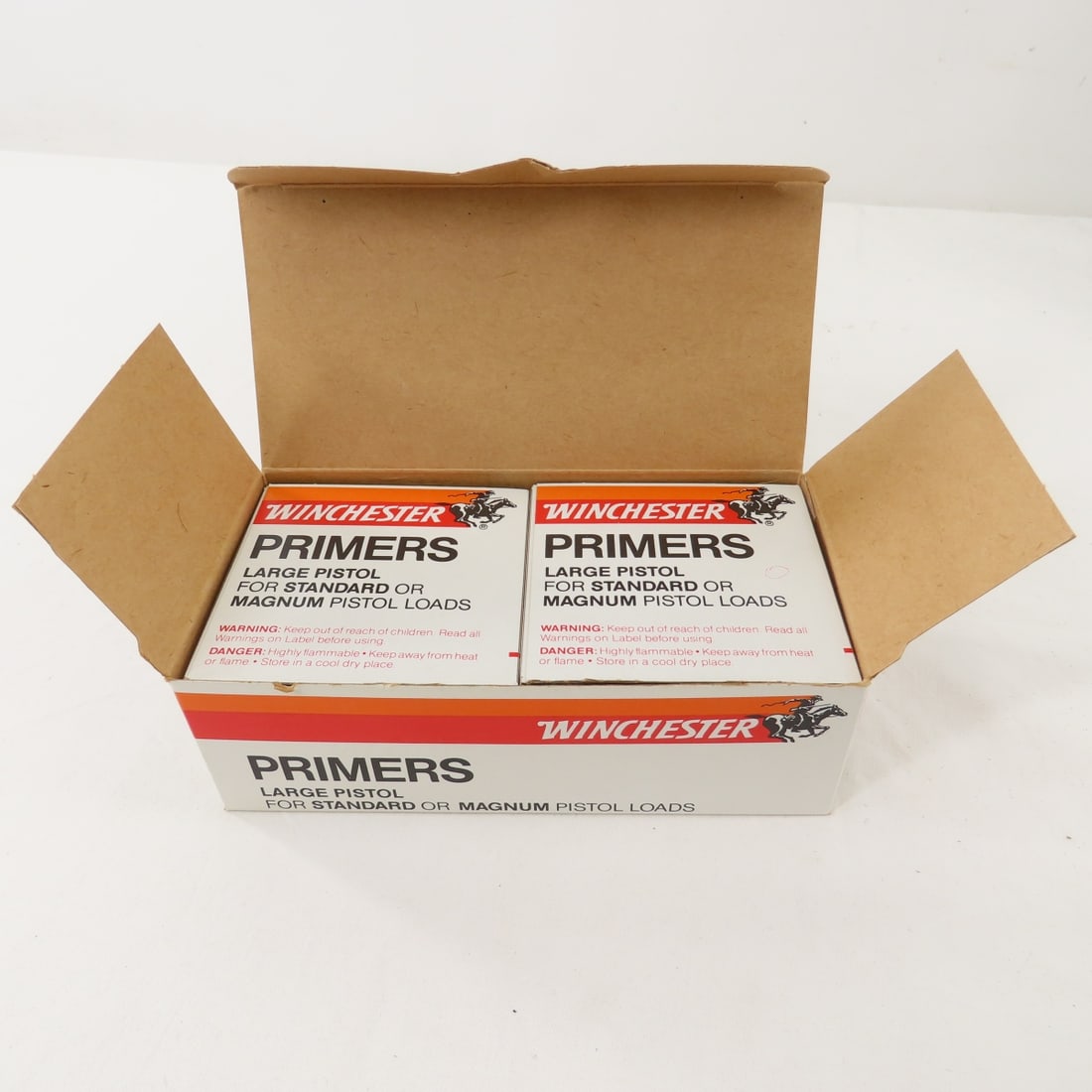 Large Pistol Brass, Primers, Powder & Bullets - 15