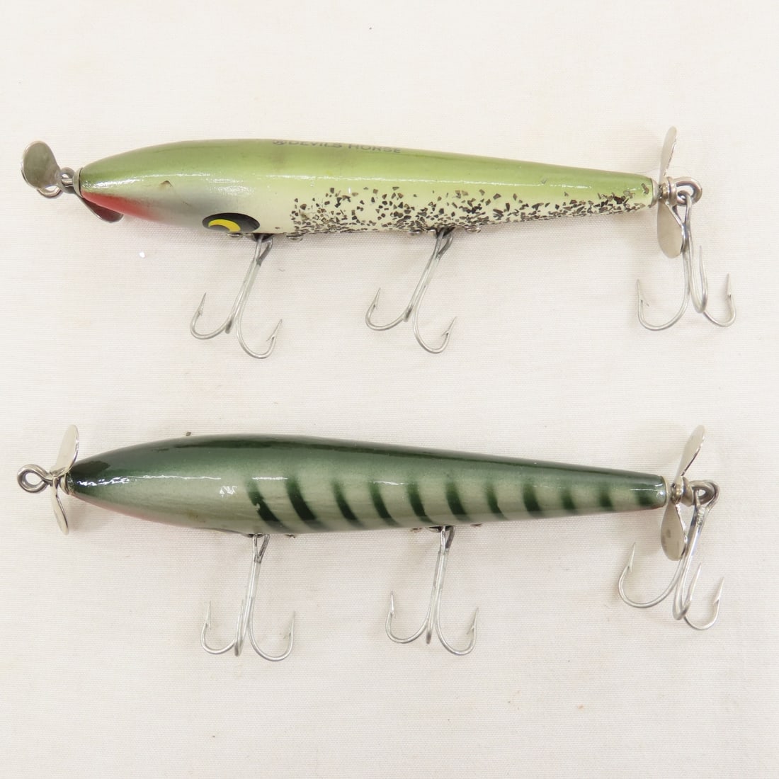 12 Vintage Fishing Lures P&K, Rebel, True Temper - 6