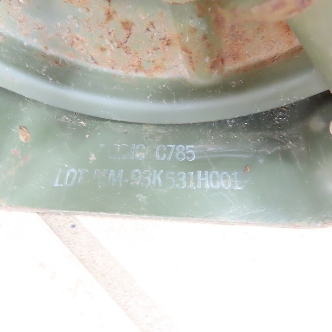 US Army 120mm Cartridge Tube - 7
