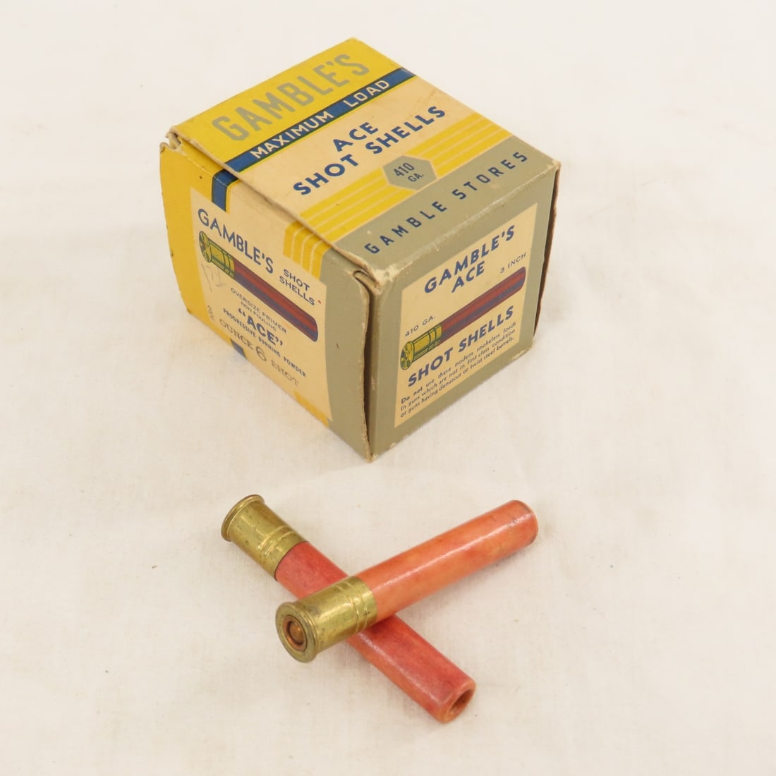 25 Rounds Gamble's Ace 410 GA Paper Shot Shells - 2