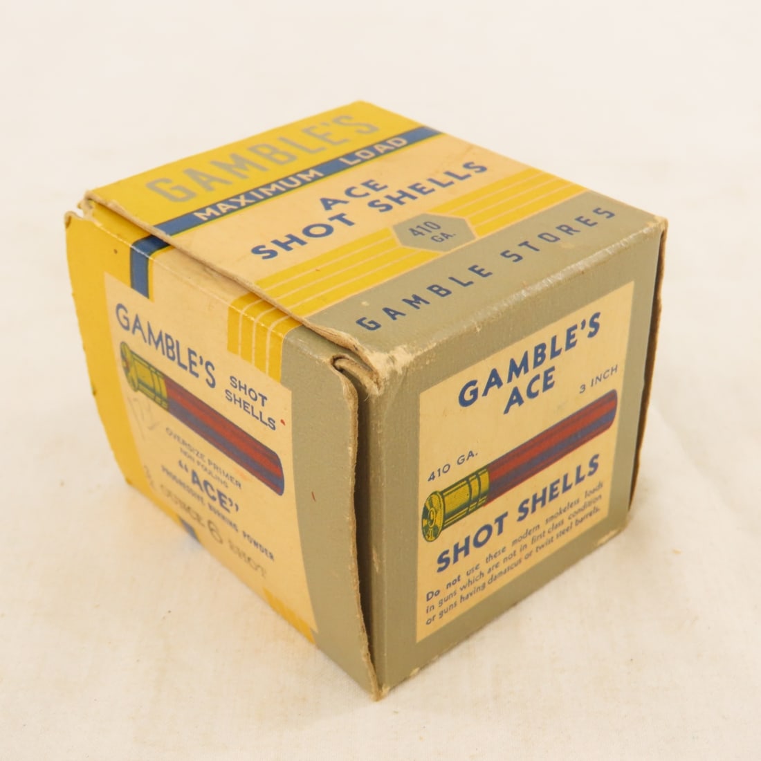 25 Rounds Gamble's Ace 410 GA Paper Shot Shells - 5