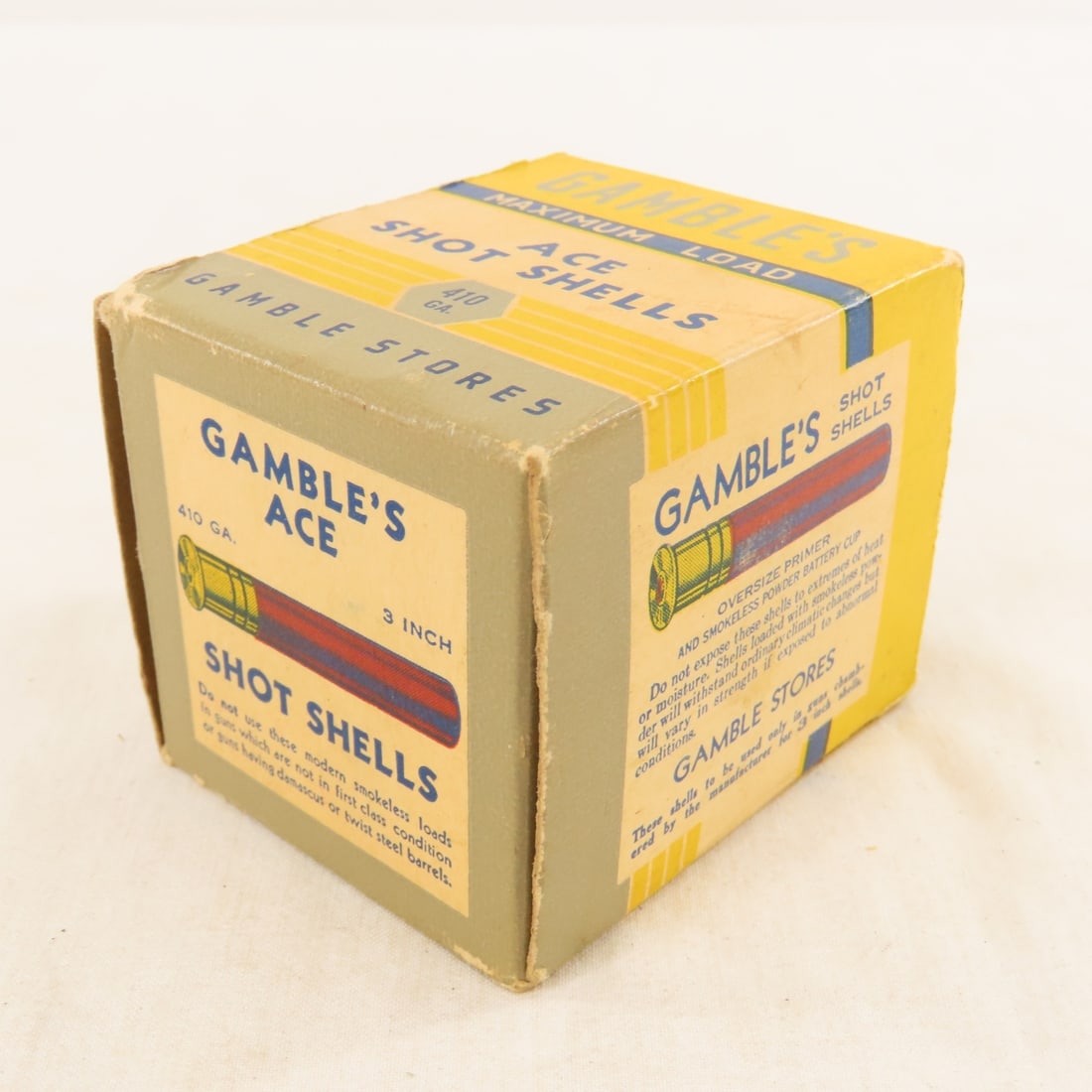 25 Rounds Gamble's Ace 410 GA Paper Shot Shells - 8
