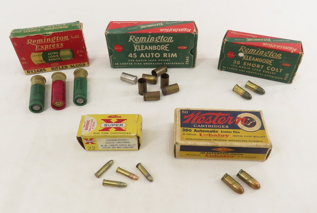 Mixed Vintage Ammunition - all partial boxes: Mixed Vintage Ammunition - all partial boxes - LOT SIZE 6x5x4" 2 LBS All information and photos, which are part of the description) are intended to be as accurate as possible, but errors are