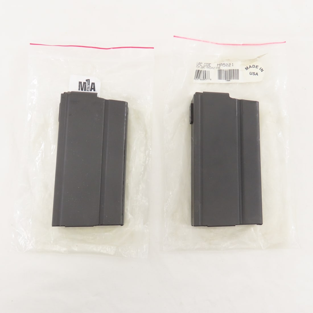 2 New M1A 7.62mm 20rd Magazines: 2 New M1A 7.62mm 20rd Magazines - LOT SIZE: 7x4x3" 2 LBS All information and photos, which are part of the description) are intended to be as accurate as possible, but errors are possible. No item