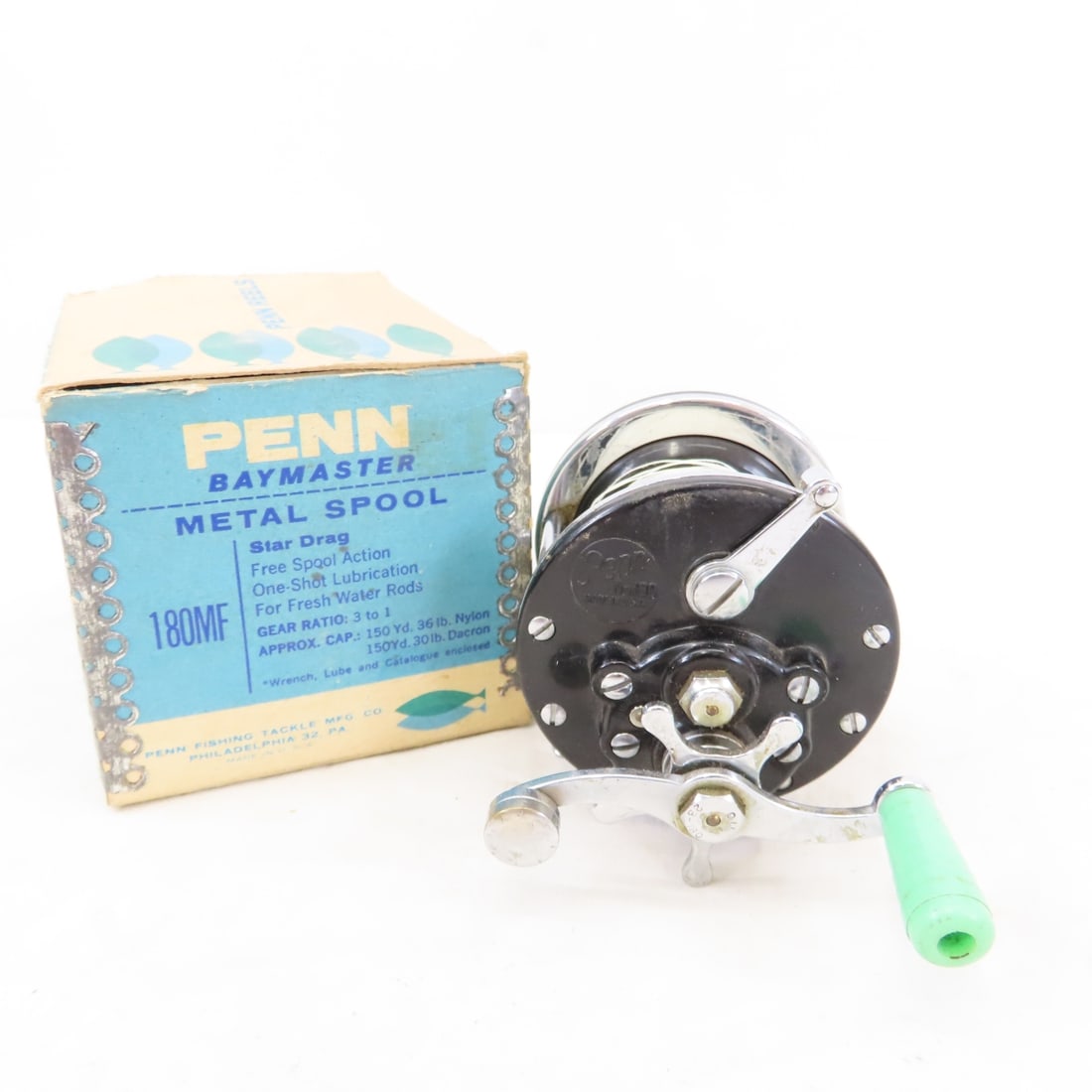 7 Vintage Penn Baitcasting Reels, Jigmaster - 4