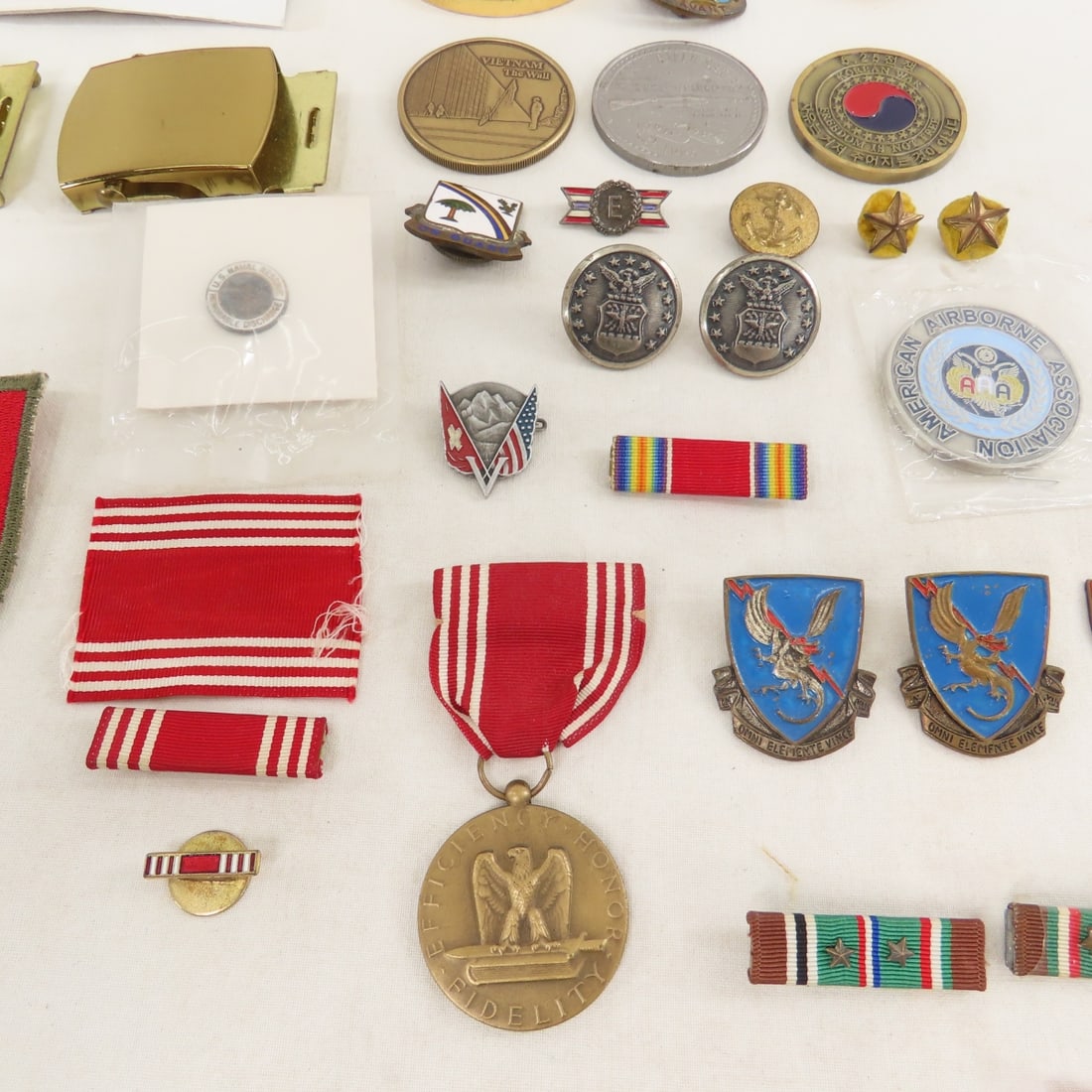 Mixed Vintage & Modern US Military Insignia & More - 3
