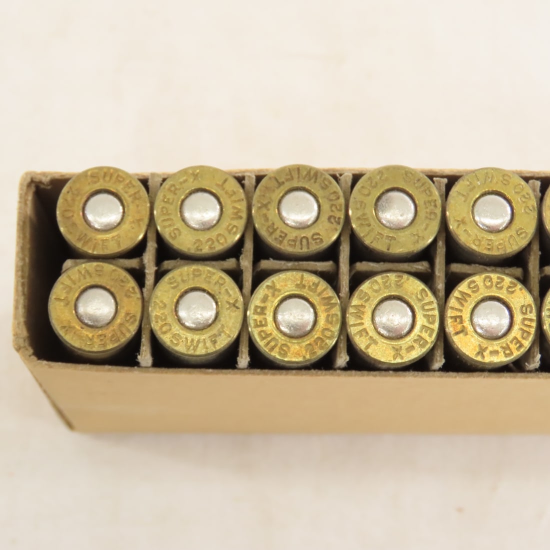 20 Rounds Vintage Western Super-X 220 Swift in box - 3