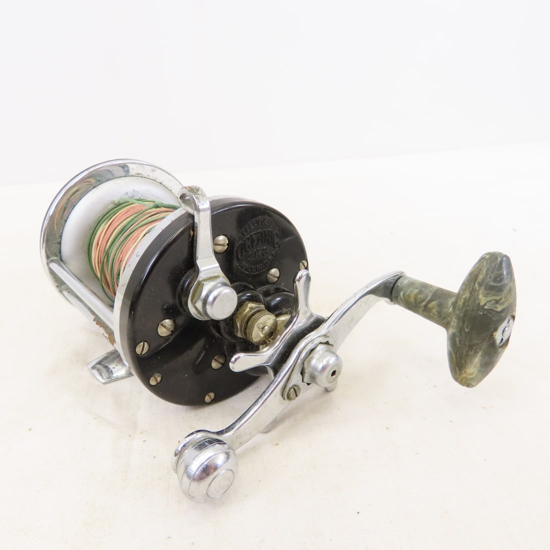 6 Vintage Saltwater Fishing Reels, Heddon, Garcia - 3