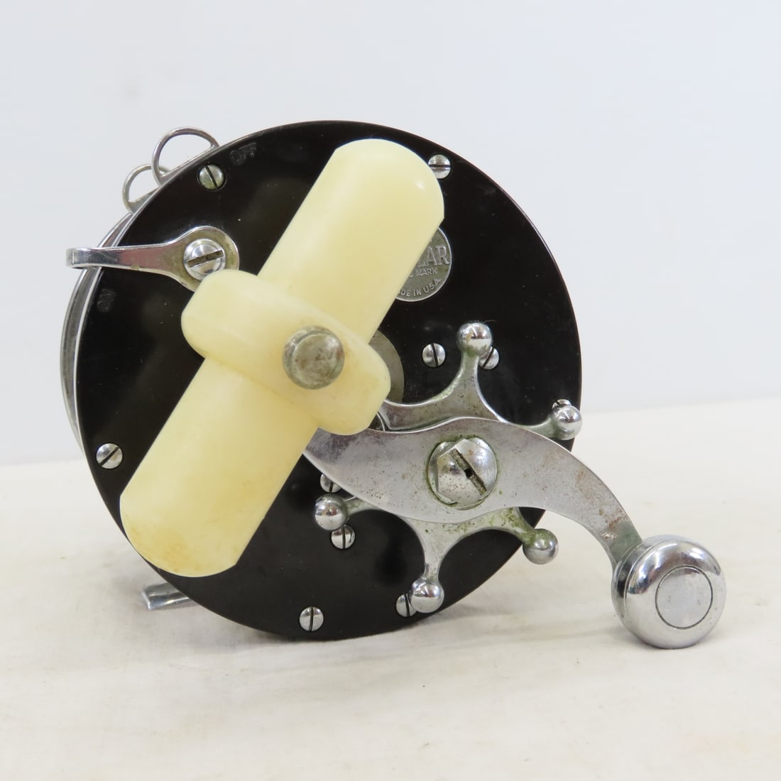 Vintage Pflueger 1420-1/2 Templar Trolling Reel - 3