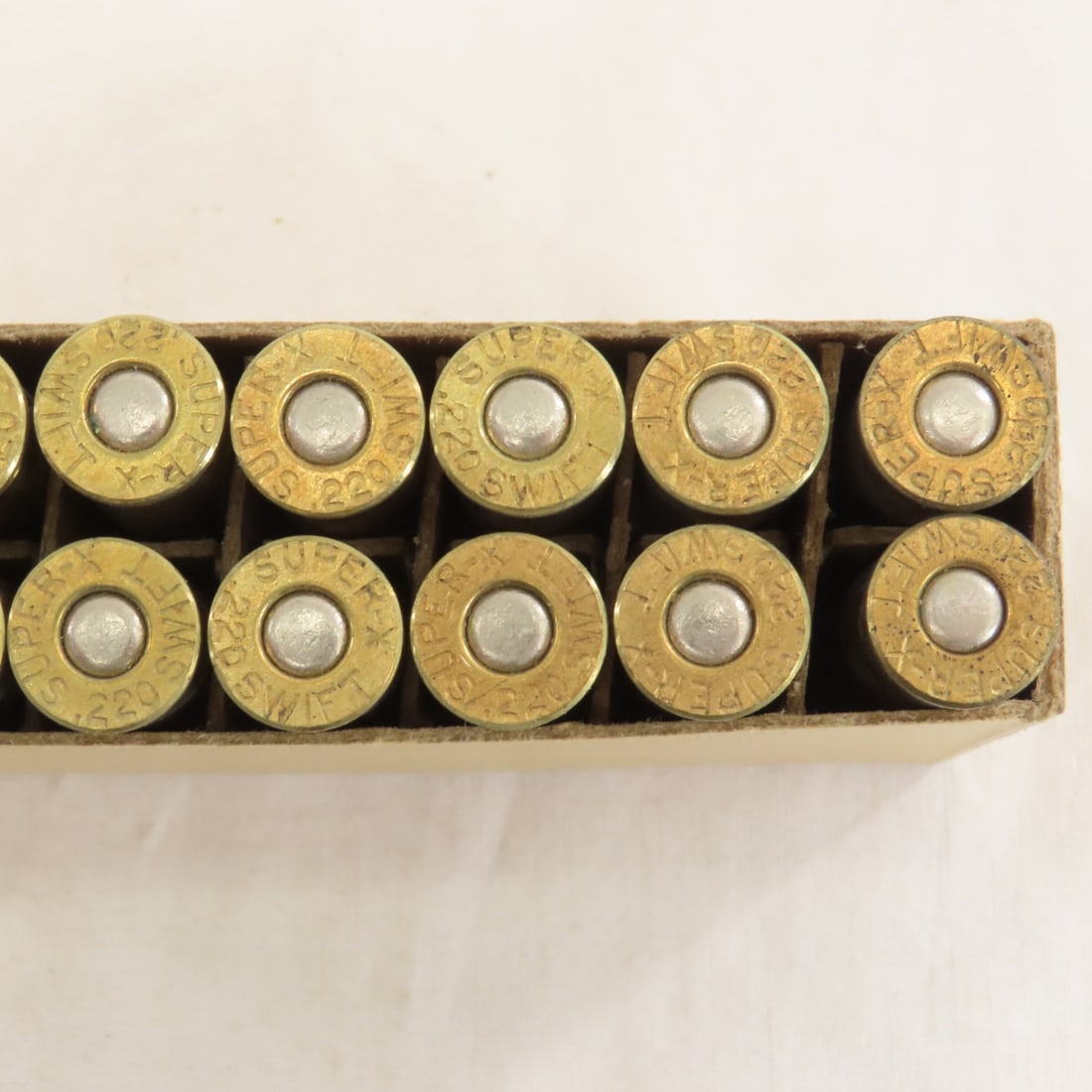 20 Rounds Vintage Western Super-X 220 Swift in box - 4