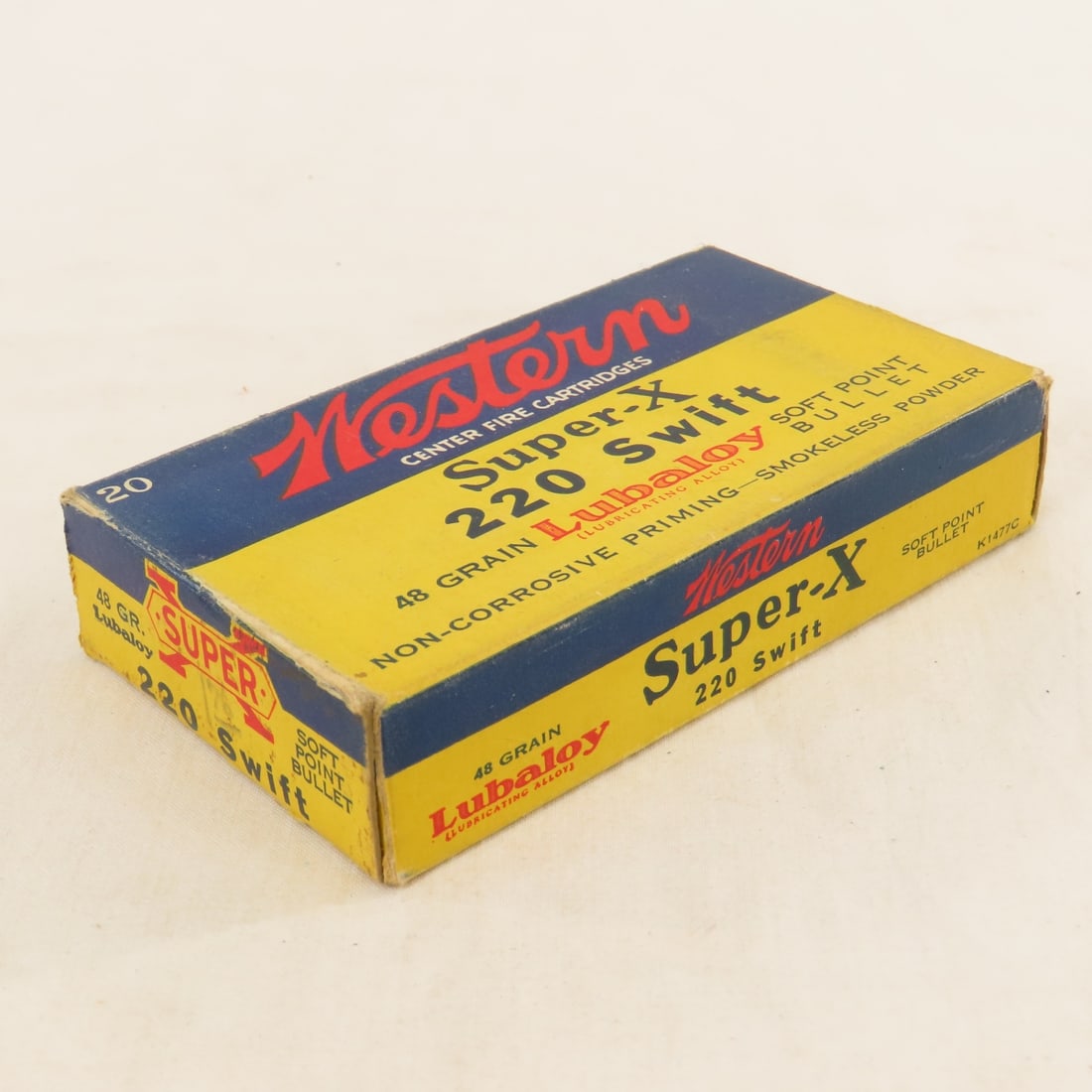 20 Rounds Vintage Western Super-X 220 Swift in box - 7