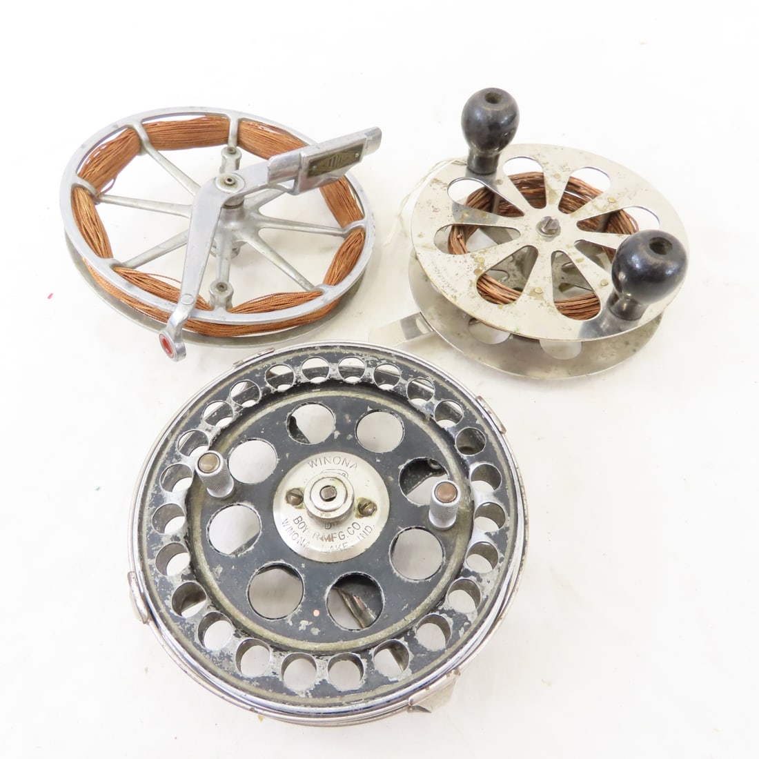 24 Vintage Fly & Trolling Reels, Winchester, Okuma - 6