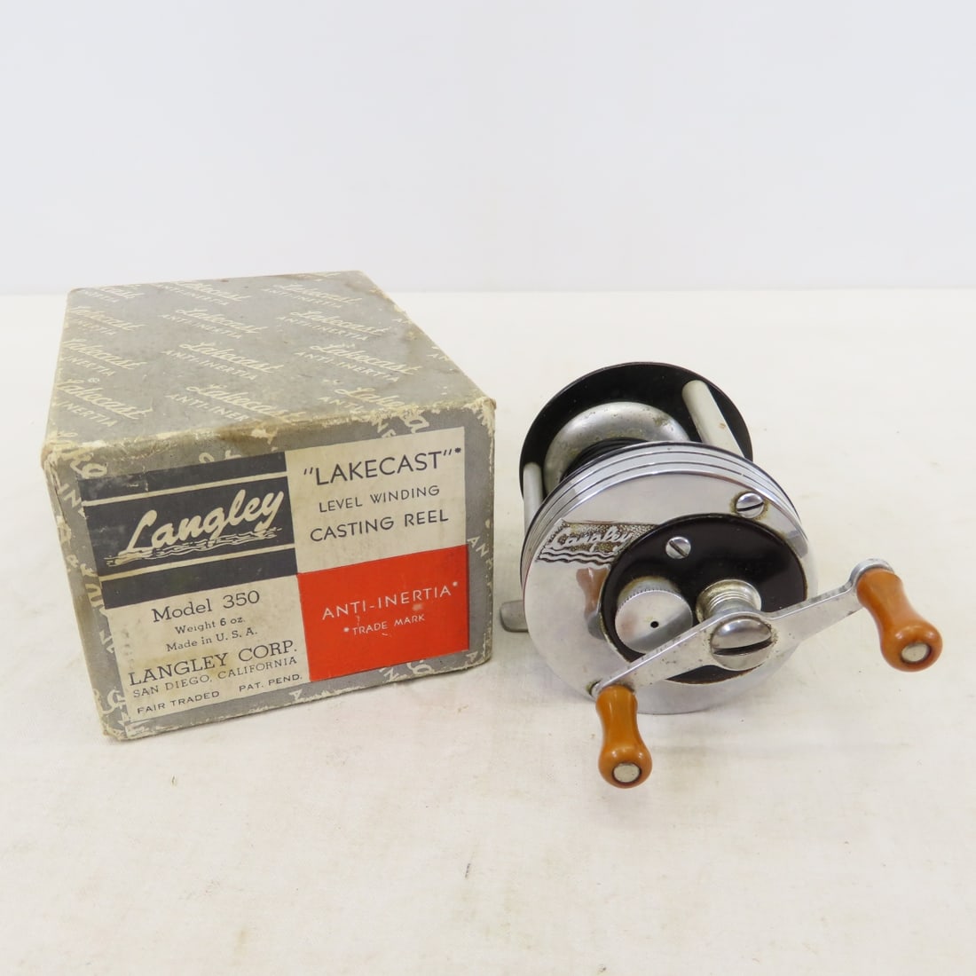 16 Vintage Langley Baitcasting Reels, Spare Parts - 2