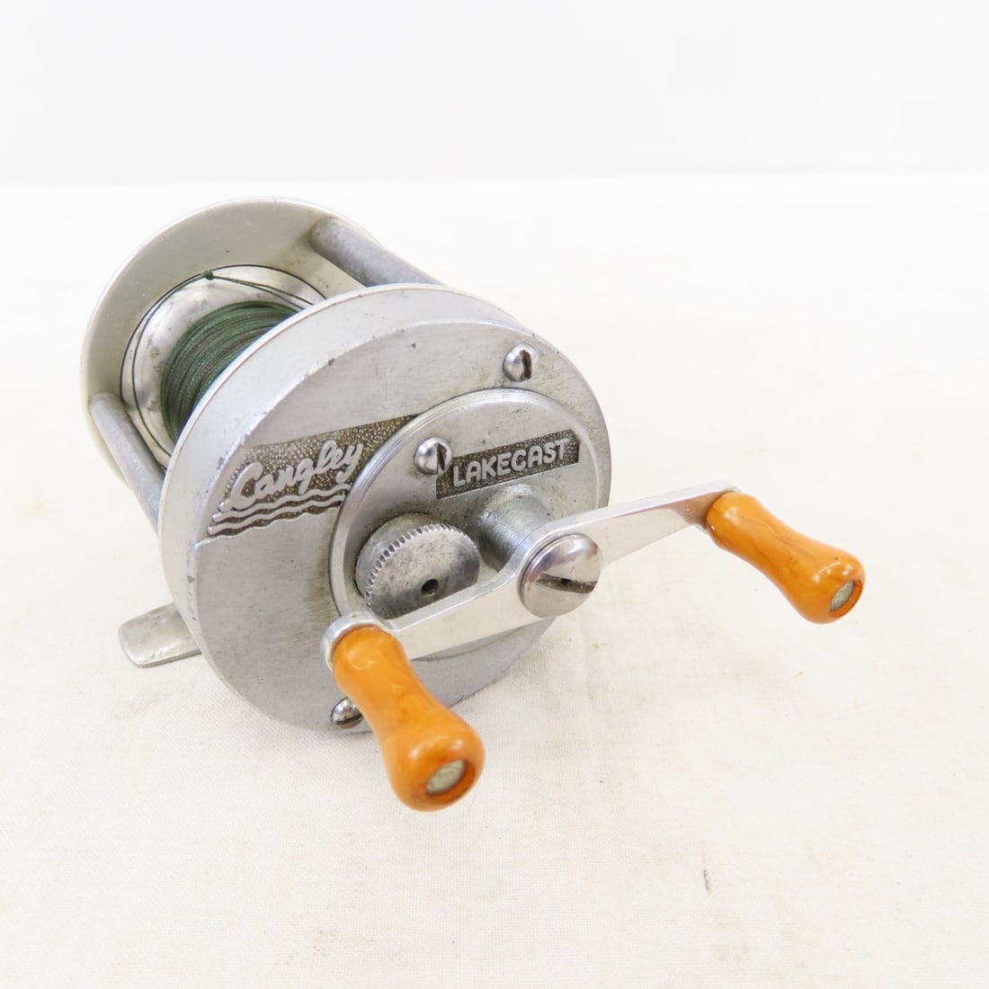 16 Vintage Langley Baitcasting Reels, Spare Parts - 9