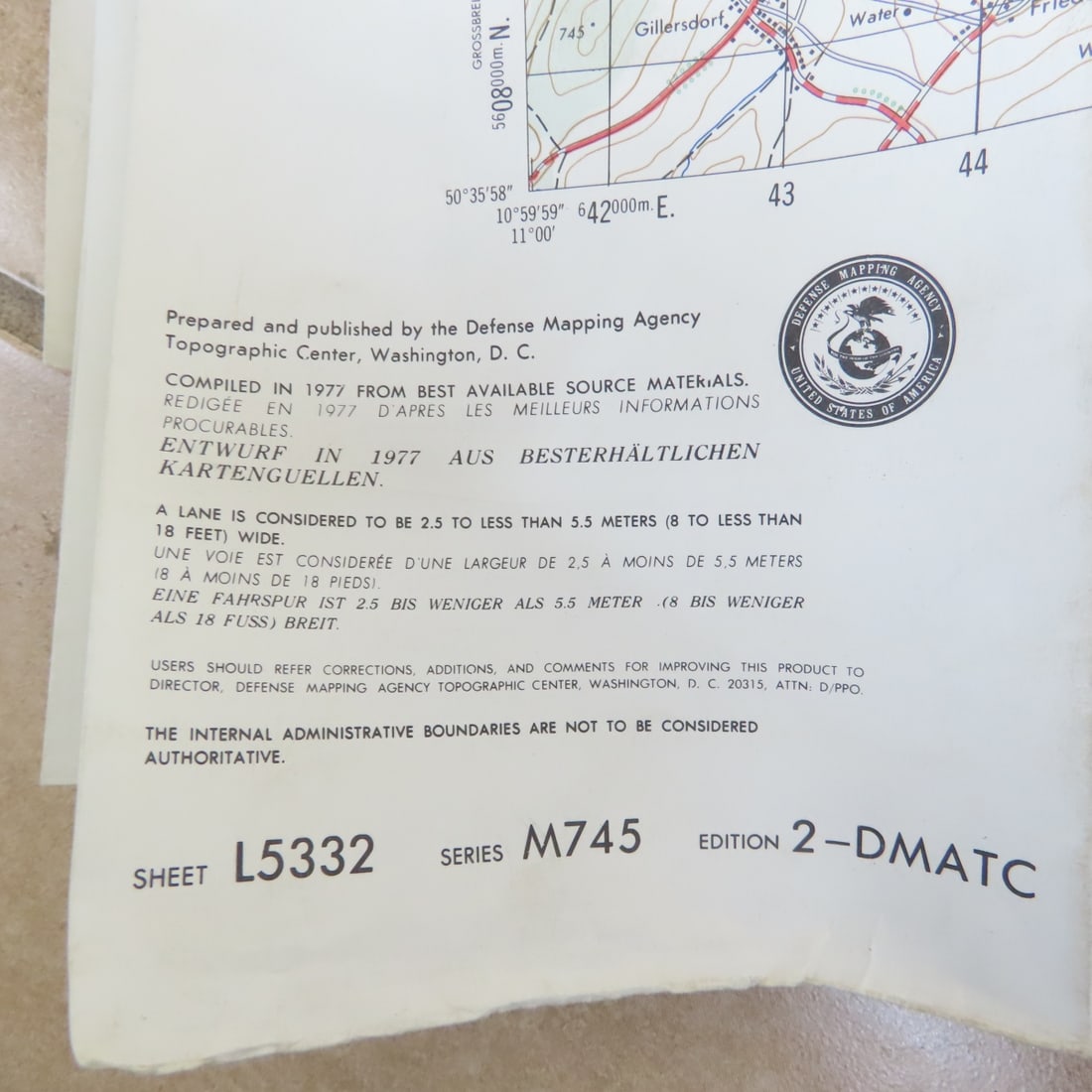 Vehicle ID Charts, 1977 German Maps & More - 16