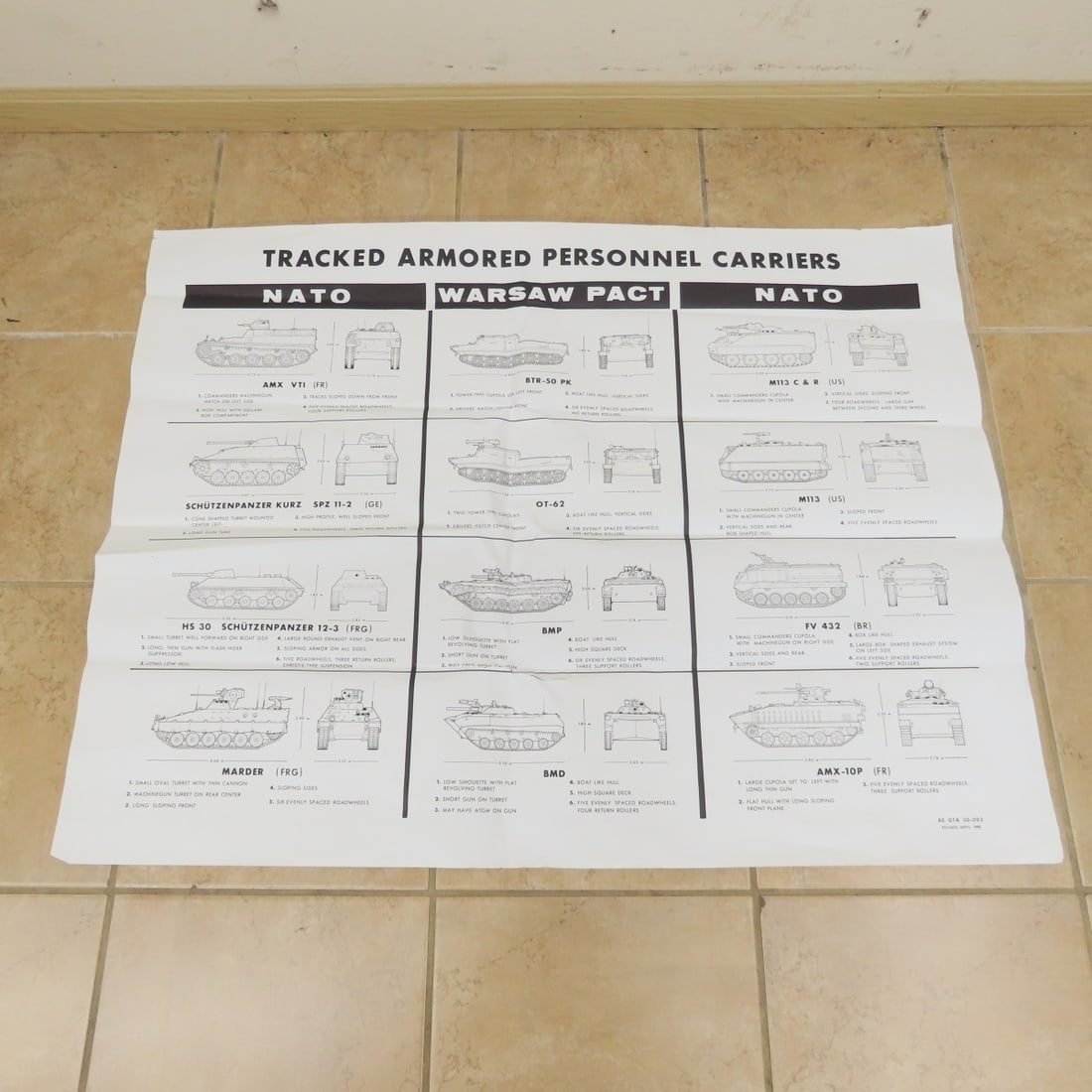 Vehicle ID Charts, 1977 German Maps & More - 6