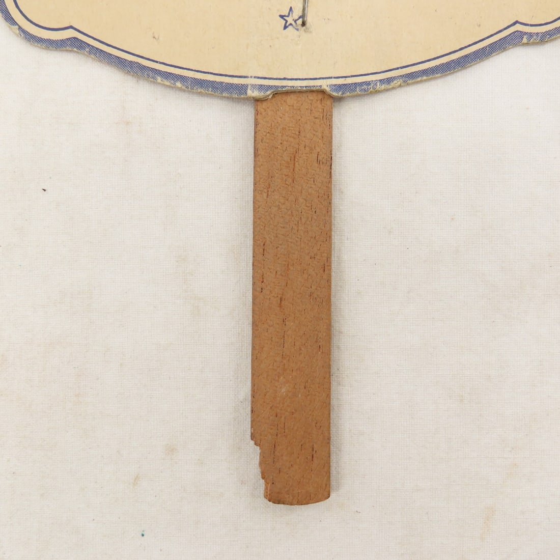 1948 Cuban Carlos Prio Campaign Paper Hand Fan - 4