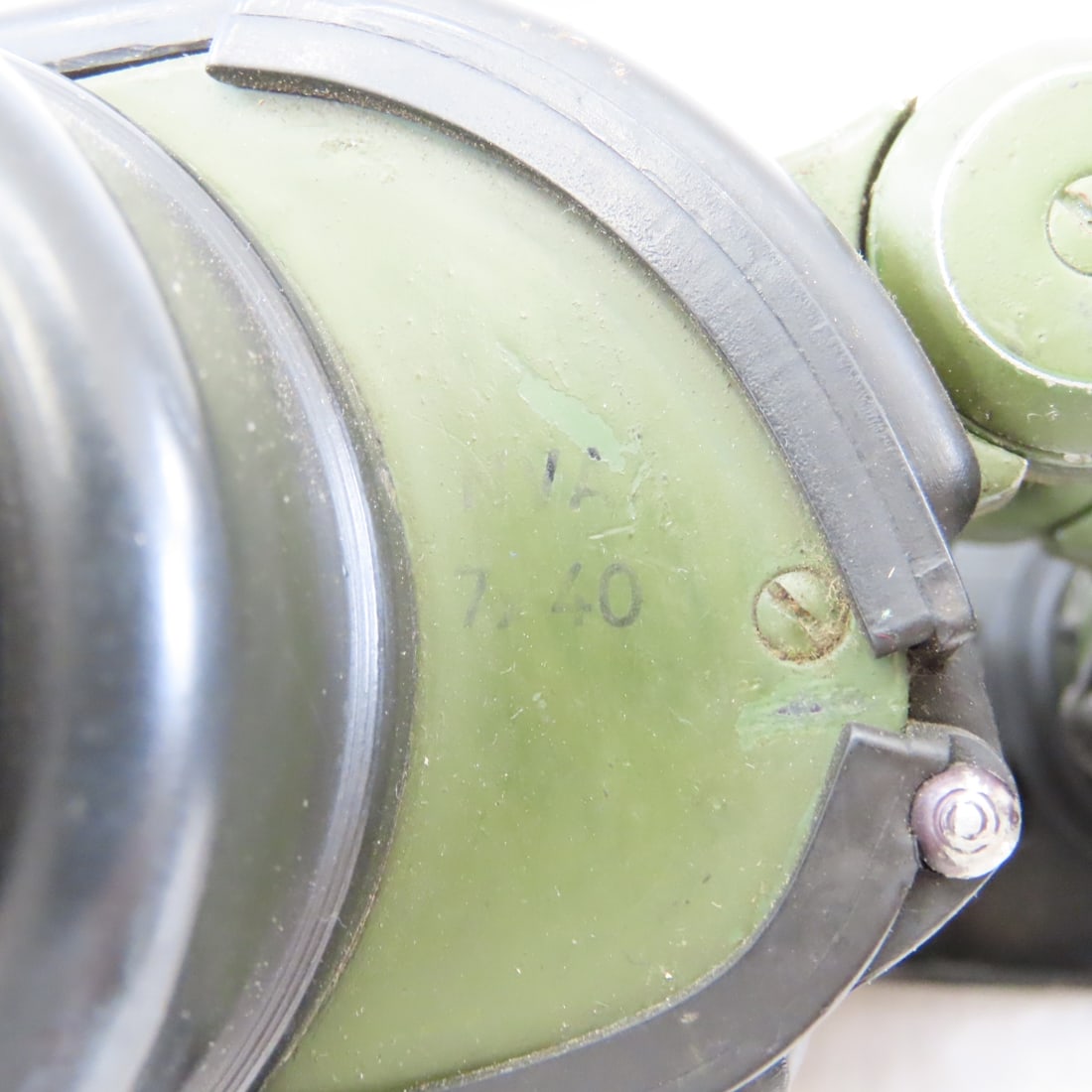 East German Zeiss Jena NVA 7x40 Binoculars - 7