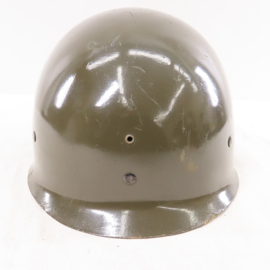 WWII US M1 Helmet with Liner - 10