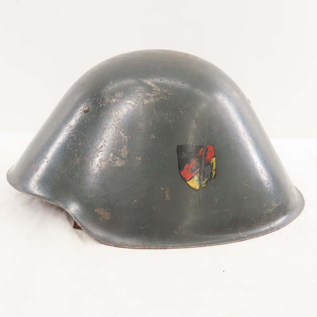 East German NVA M56 Helmet with liner & strap - 2