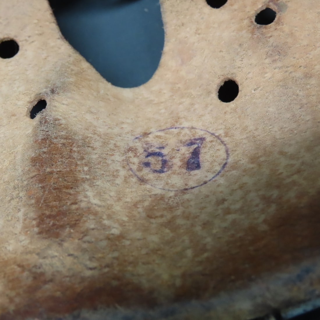 East German NVA M56 Helmet with liner & strap - 9