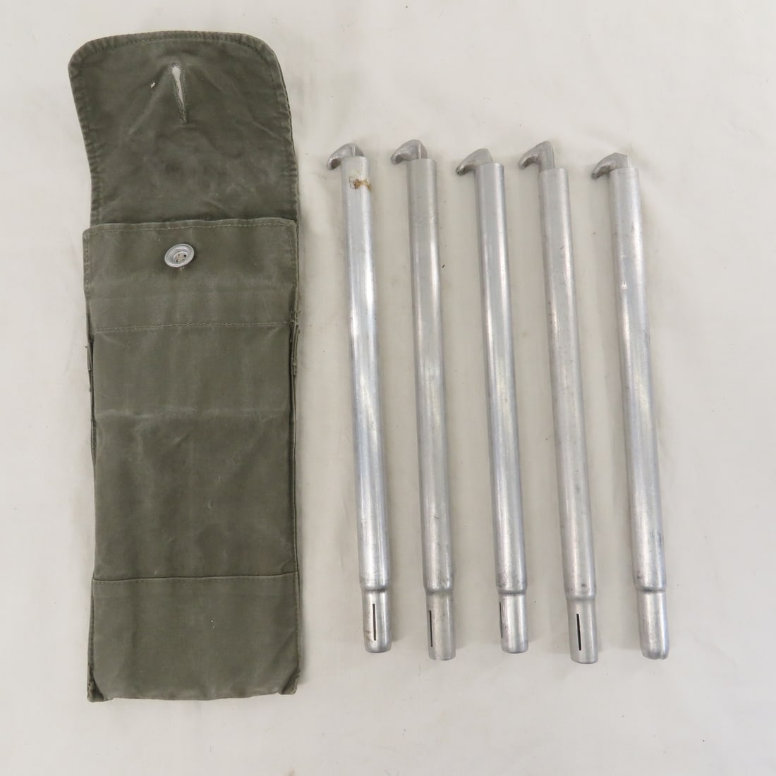 West German Omega Pattern Shelter with poles - 4