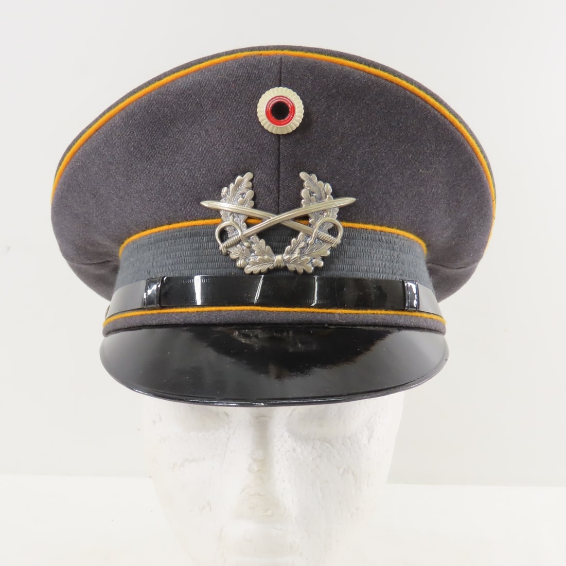 W. German Recon Visor Cap & Soviet Officer Cap - 9