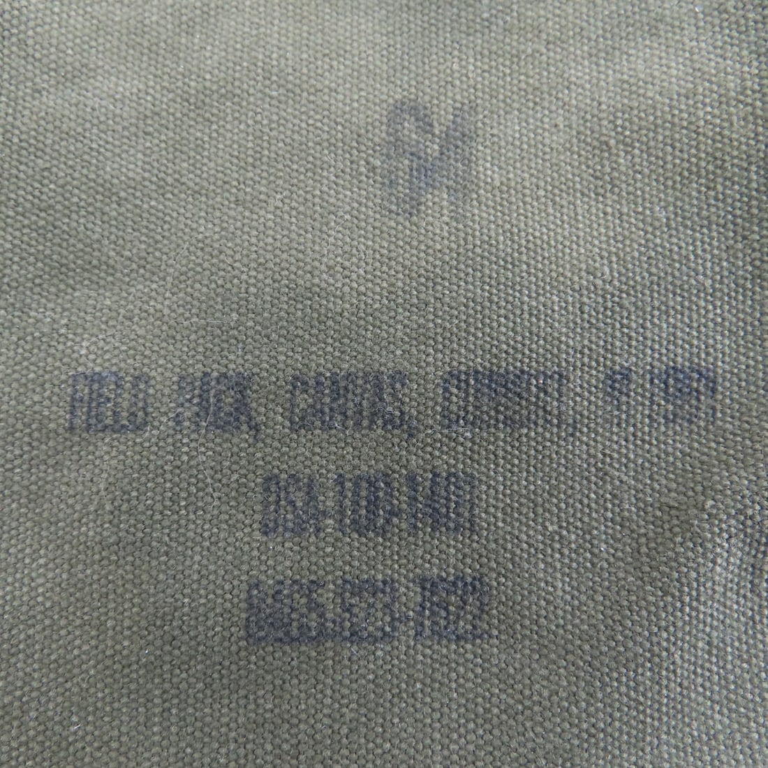 2 Post WWII US Field Packs, German Pants & Bag - 10