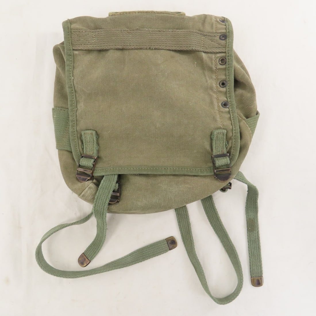 2 Post WWII US Field Packs, German Pants & Bag - 11