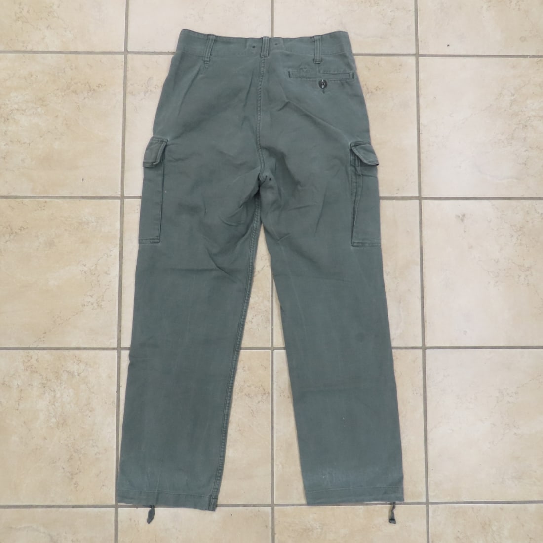 2 Post WWII US Field Packs, German Pants & Bag - 3