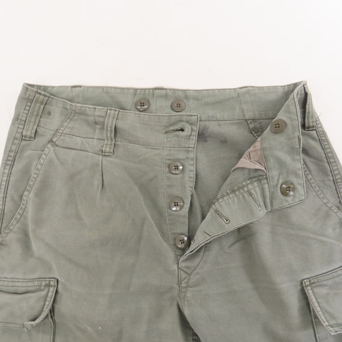 2 Post WWII US Field Packs, German Pants & Bag - 4