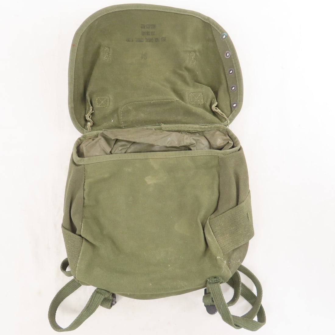 2 Post WWII US Field Packs, German Pants & Bag - 8