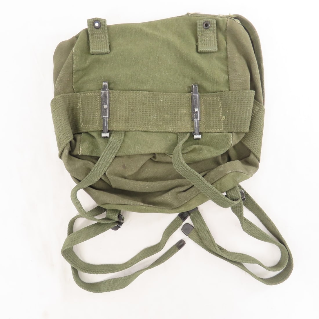 2 Post WWII US Field Packs, German Pants & Bag - 9