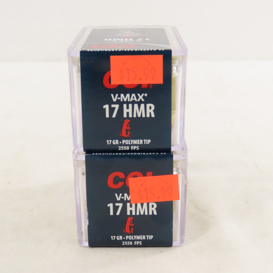 100 Rounds CCI V-Max 17 HMR Varmint Ammunition - 4